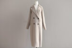 Korean Style Temperament Mid-length Over-the-knee Double-sided Cashmere Woolen Coat - Image 7