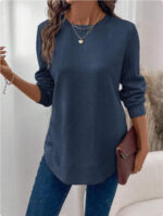 Women’s Casual Long Sleeve Shirt - Image 3