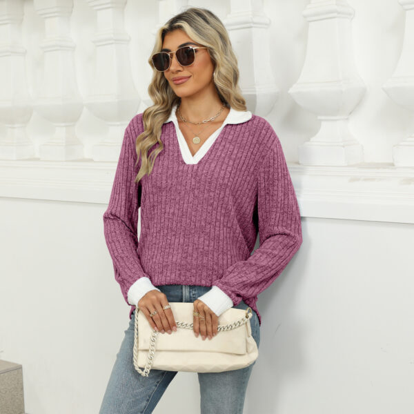 Lapel Loose Top