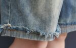 New Literary Large Size Fat Sister Jean Suspenders Female - Image 10