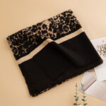 Leopard Print Artificial Cashmere Scarf Women's Warm Scarf Winter - Image 2