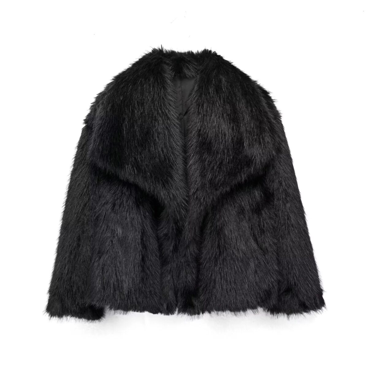 Artificial Fur Mink-like Coat Winter Coat European And American Socialite Style Top - Image 6