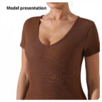 Women's Fashion Simple Solid Color Bodysuit - Image 8