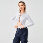 2023 New Sexy Metal Slim Design Sense Bottom Tops - Image 9