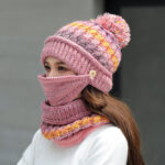 Korean winter knitted hat - Image 5