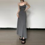 Female Summer Hot Girl Slim Fit Long Dress - Image 6
