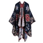 Autumn And Winter Scarf Versatile Lattice Ladies Travel Shawl - Image 8