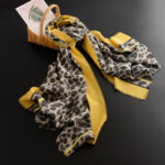 Leopard Print Artificial Cashmere Scarf Women's Warm Scarf Winter - Image 5