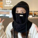 Hat Cycling Winter Women's Windproof Outdoor Thickened Warm - Image 9