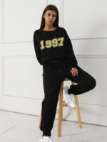 Women's Long Sleeved Hoodie Set - Image 7