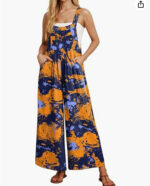 Casual Loose Jumpsuit With Pockets - Image 2