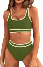 Bikini Tight-fitting Solid Color Swimsuit For Women - Image 9