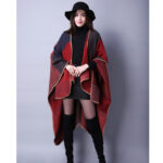 Autumn And Winter Scarf Versatile Lattice Ladies Travel Shawl - Image 6