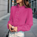 Elegant Ruffle Blouse - Image 7