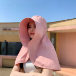 Integrated Neck And Shawl Sunscreen Hat - Image 3