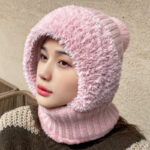 Multifunctional Hat Scarf One-piece Hat Neck Protection Bandana Warm - Image 9