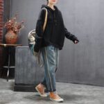 Artsy Side Striped Patchwork Jeans - Image 3