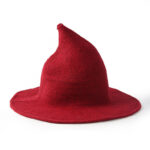 European And American Halloween Wool Wizard Hat - Image 6