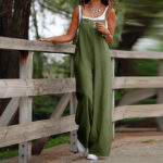 Women's Fashion Casual Pocket Camisole Jumpsuit - Image 3