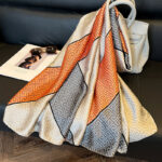 Elegant Emulation Silk Scarf Women's Spring And Summer Sun Protection Long - Image 6