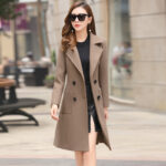 The vintage windbreaker pulls in the knee-length tweed coat - Image 3