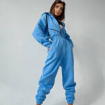 Sports And Casual Women's Hooded Jumpsuit - Image 5