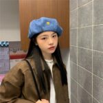 New C-letter Japanese Versatile Cowboy Beret - Image 5