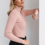 Women's Knitwear Turtleneck Pullover - Image 4