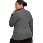 Women's Half-high Collar Long Sleeves T-shirt Slim Bottoming Shirt - Image 2