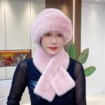 Suit Winter Scarf Mongolian Cap Plush Hat Women's Thickened - Image 4