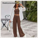 Women's Fashion Simple Solid Color Suit - Image 3