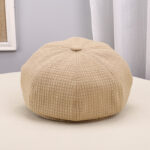 Women's Outdoor Warm Sunshade Pleated Octagonal Hat - Image 7