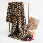 Leopard Print Artificial Cashmere Scarf Women's Warm Scarf Winter - Image 8