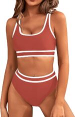 Bikini Tight-fitting Solid Color Swimsuit For Women - Image 10