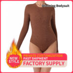 Women's Fashion Simple Solid Color Bodysuit - Image 2