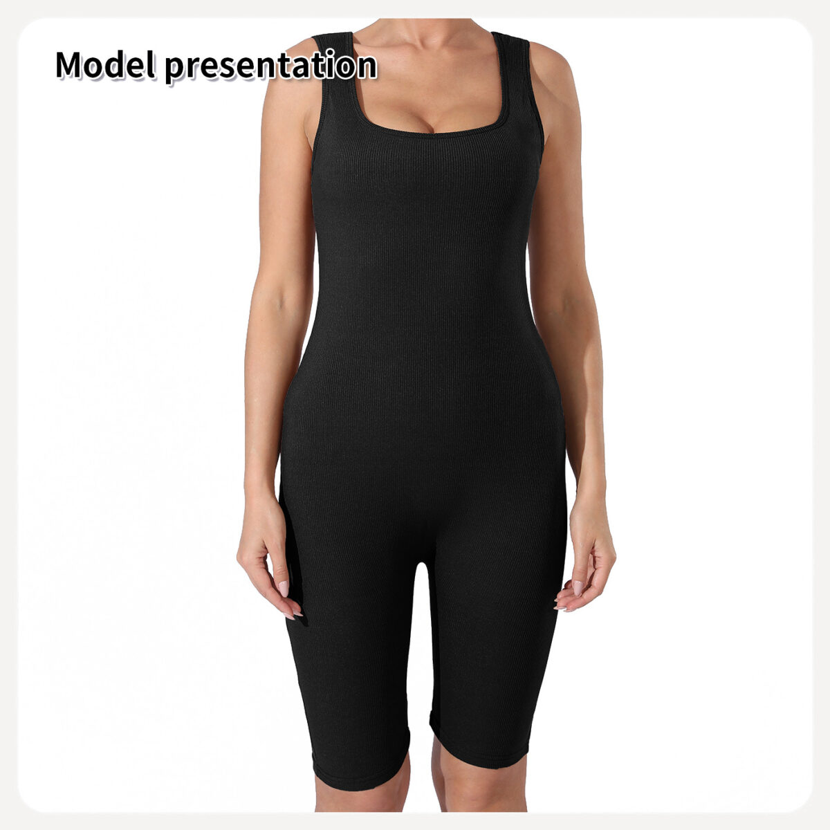 Women's Fashion Simple Solid Color Bodysuit - Image 1
