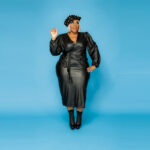 Solid Color Elegant Matte Small Suit Jacket - Image 3