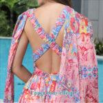 Women's Floral Style Large Hem Dress - Image 5