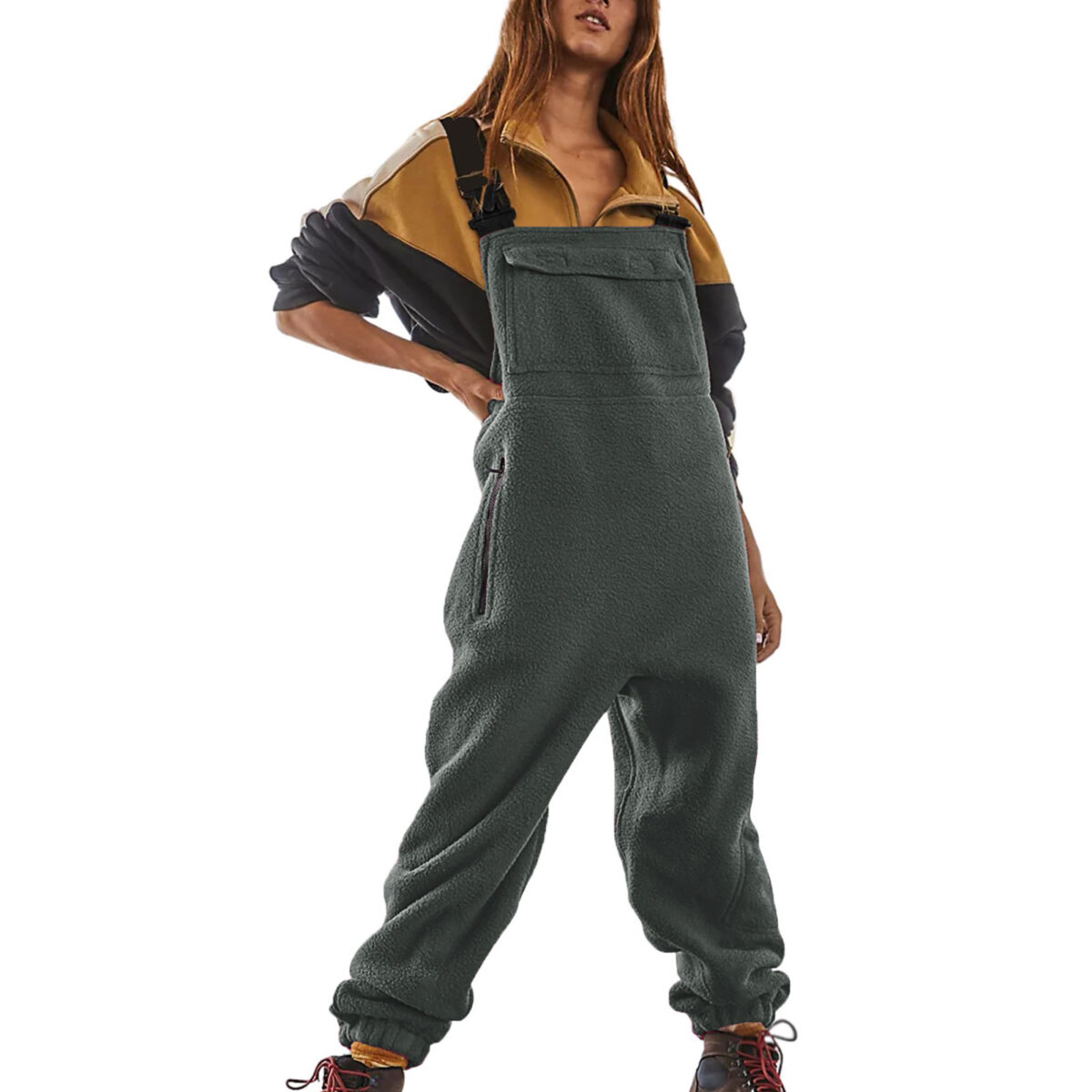 Women Workwear Jumpsuit Polar Fleece - Image 3