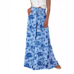 Women's High Waist Wide Leg Pants Casual Pants - Image 9