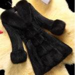 New Style Rabbit Fur Ladies Fur Coat - Image 3