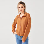 Women's Zipper Sweatshirt - Image 4