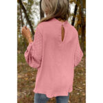 Women's Round Neck Chiffon Blouse - Image 6