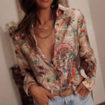 European And American Leisure Holiday Women's Shirt