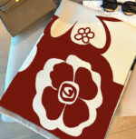 Air-conditioned Room Spring And Summer High-grade Versatile Black And White Scarf Warm Dress - Image 9