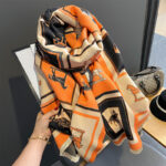 Carriage Artificial Cashmere Scarf Women's Dual-use Air Conditioning Shawl - Image 6