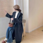 Women’s Hooded Wool Overcoat - Image 4