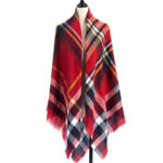 Women's Cashmere-like Plus-sized Double-sided Qicaigei Scarf Shawl - Image 9