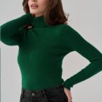 Women's Knitwear Turtleneck Pullover - Image 3
