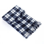Autumn And Winter Black And White Plaid Plus-sized Thickening Thermal Men's And Women's Scarf - Image 10